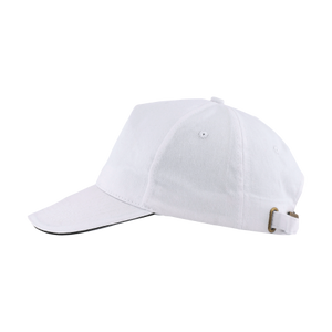 Cap 5 panel brushed lichtgroen onbedrukt 2039