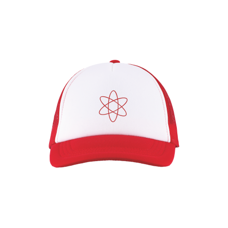 Truckerscap 5 panel cap met kunststof sluiting sample