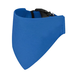 Bandana halsband voor huisdieren Roco blauw onbedrukt