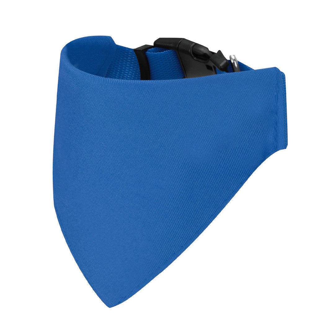 Bandana halsband voor huisdieren Roco blauw onbedrukt