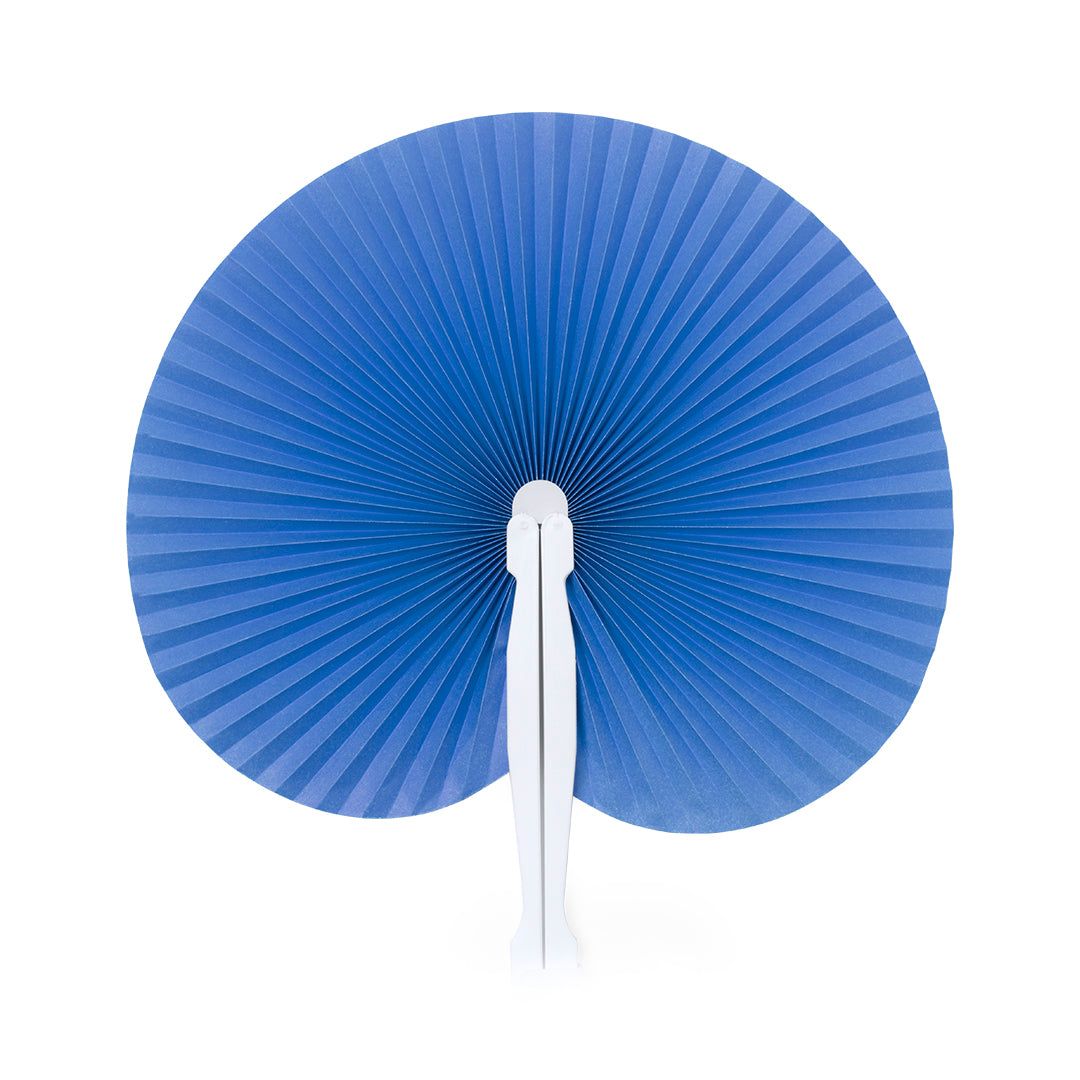 Waaier Stilo donkerblauw onbedrukt