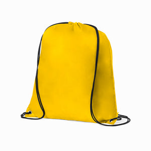 Spooktas met trekkoord blauw 1 kleur