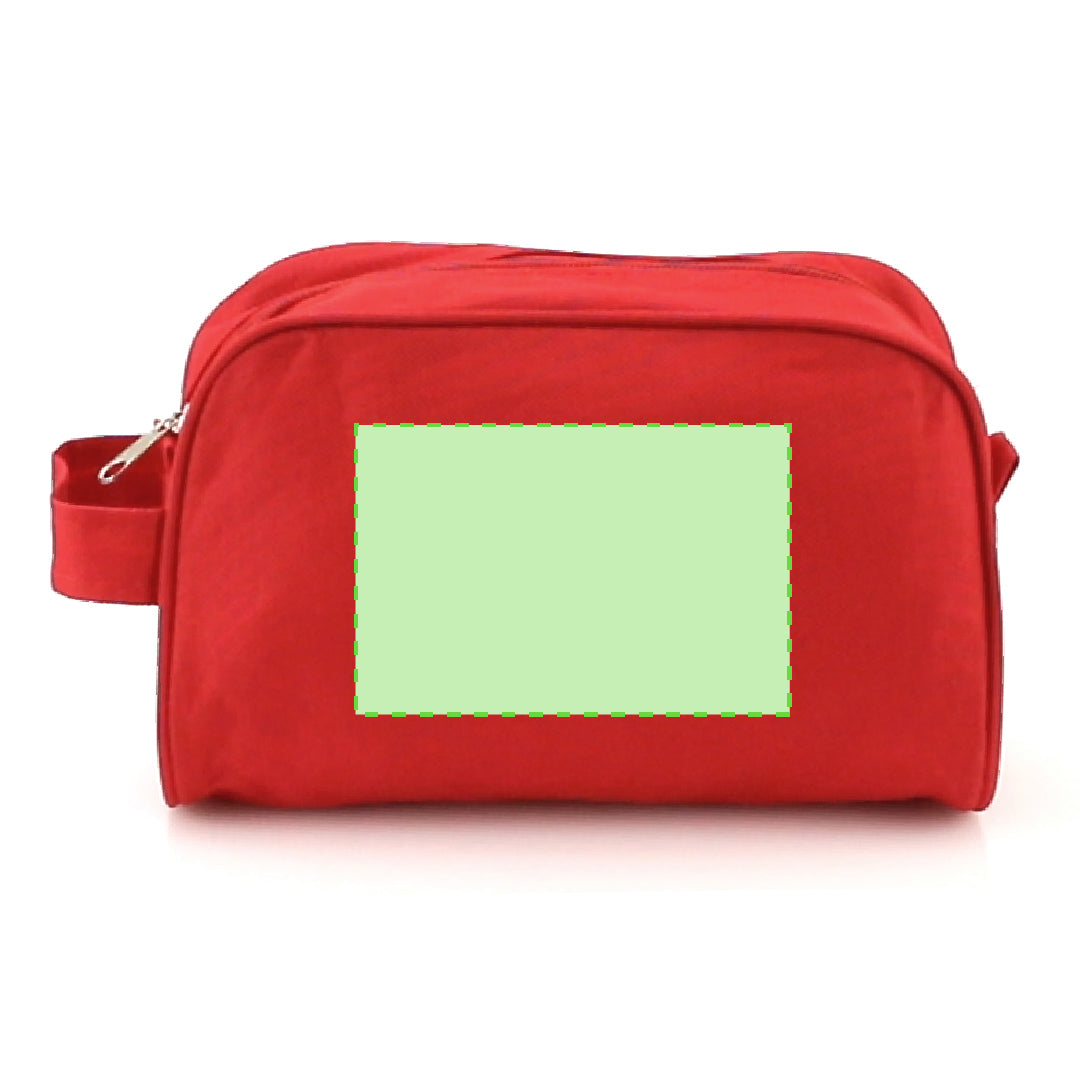 Make-up tas Trevi rood 1 kleur