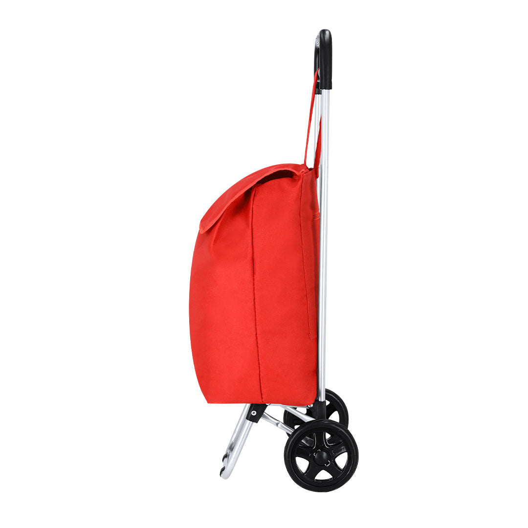 Boodschappentas Max rood 1 kleur