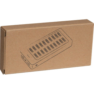 Powerbank met bamboe ommanteling 9636
