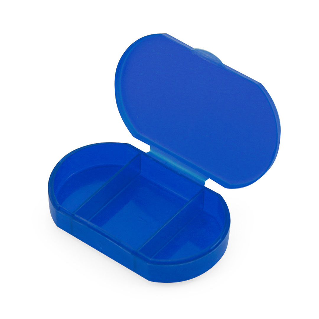 Pillendoos Trizone blauw 2 kleuren