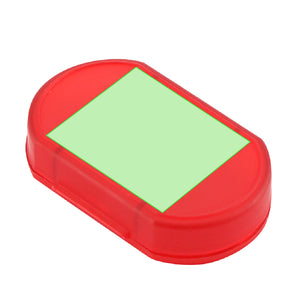 Pillendoos Trizone transparant 2 kleuren