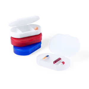 Pillendoos Trizone transparant 1 kleur