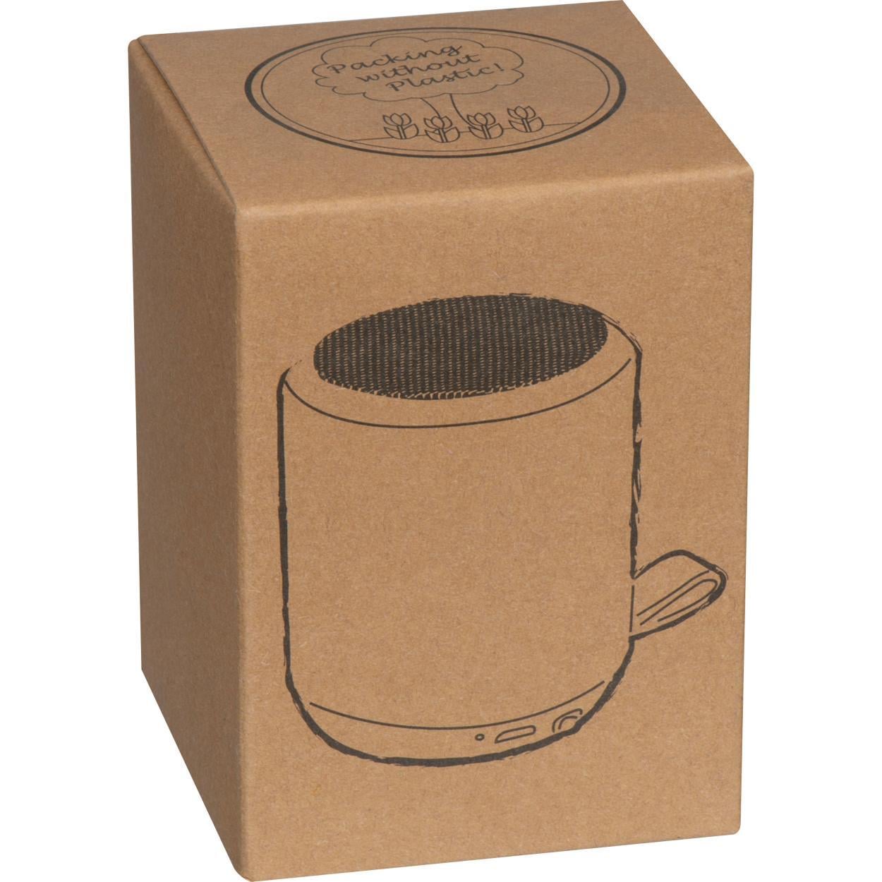 Speaker draadloos van bamboe sample