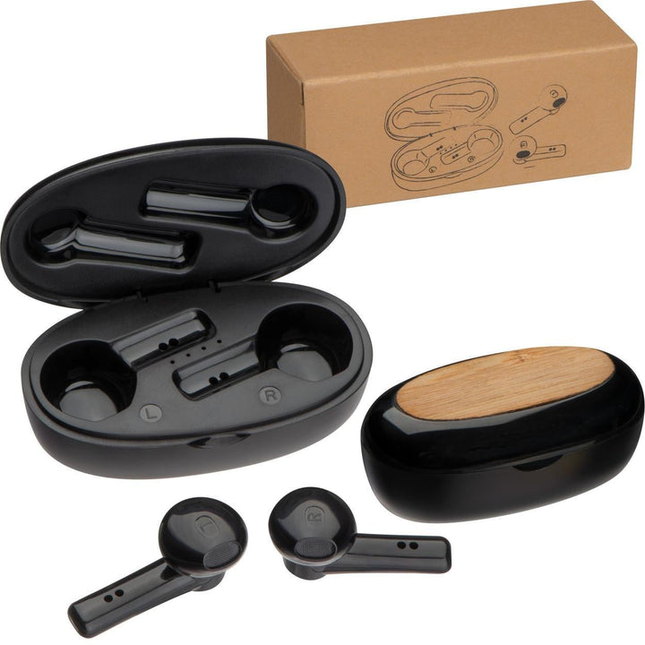 Koptelefoon in ear bleutooth sample