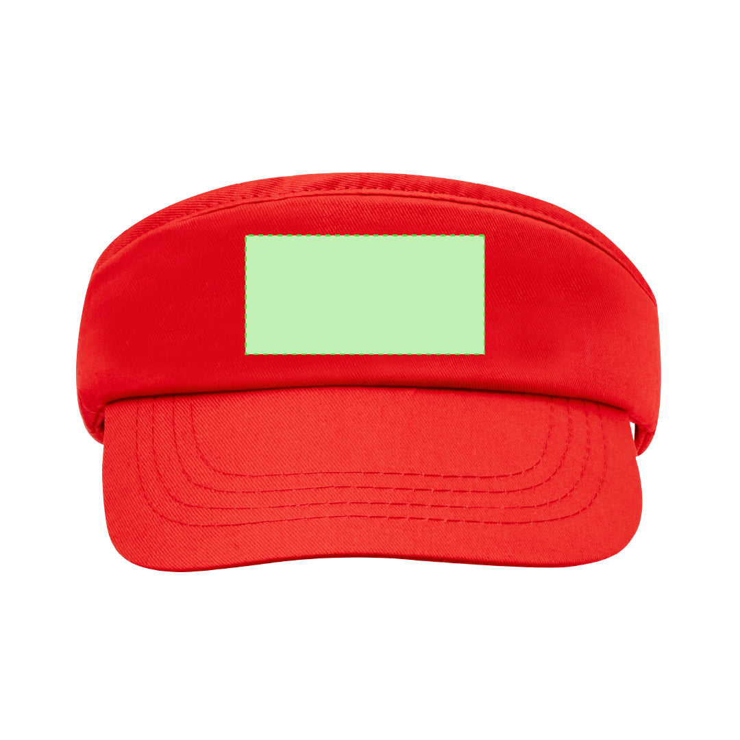 Zonneklep Tijger groen 1 kleur
