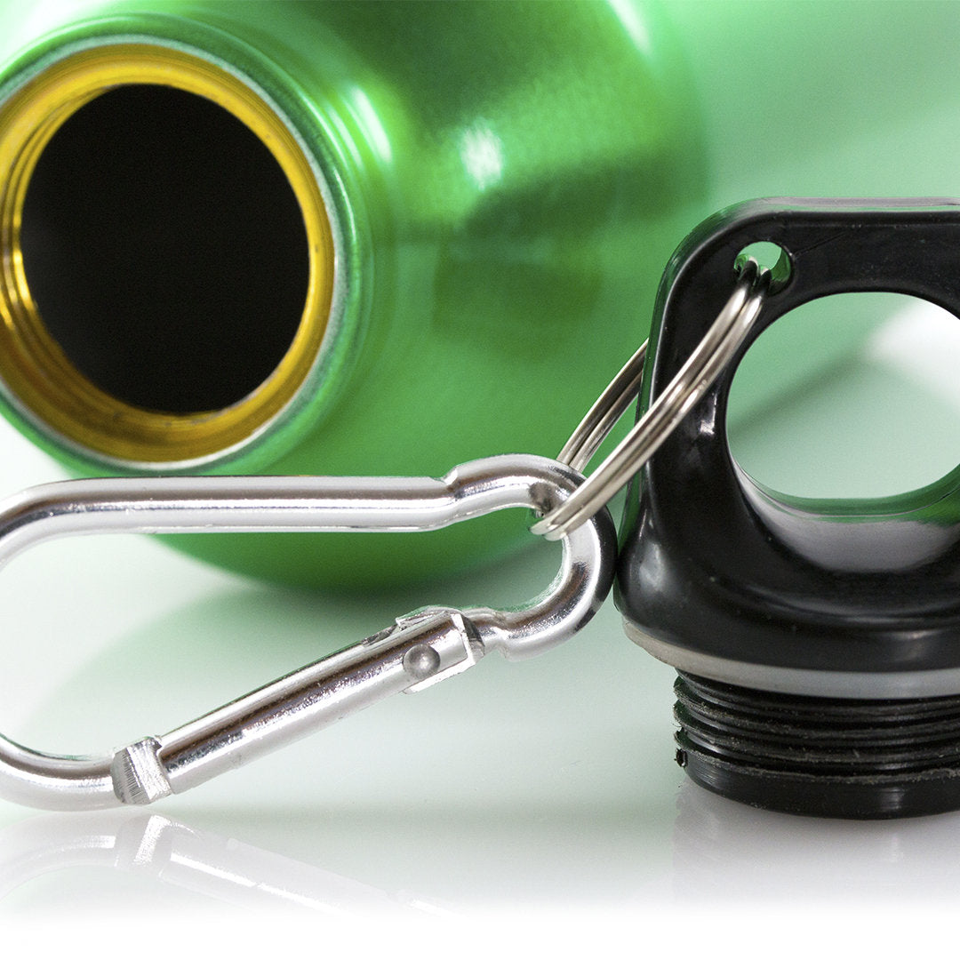 Fles Mento blauw Graveren
