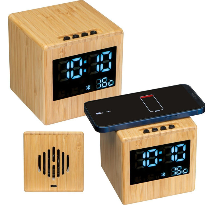 Bluetooth luidspreker met draadloze laadfunctie bedrukken