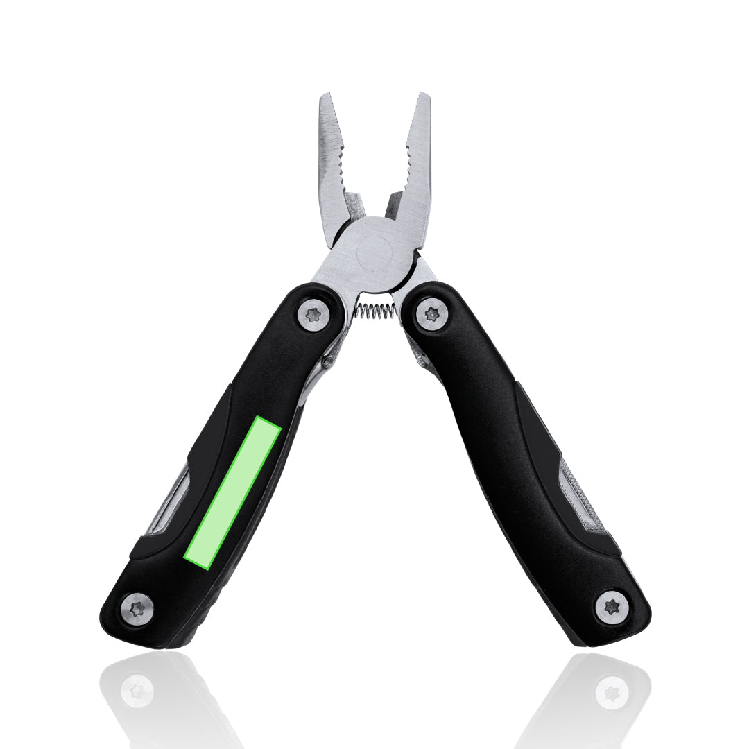 Multitool Blauden zwart Graveren