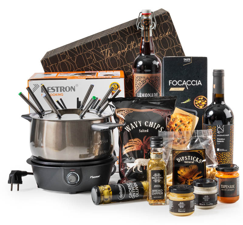 Kerstpakket Familie Fondue Standaard  6185