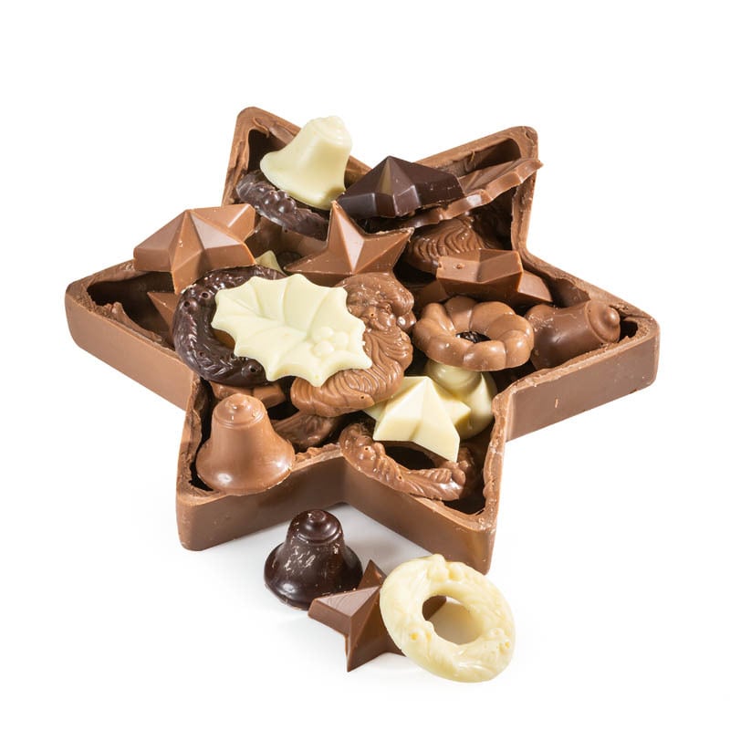 Kerstpakket Choco Ster Standaard  6161