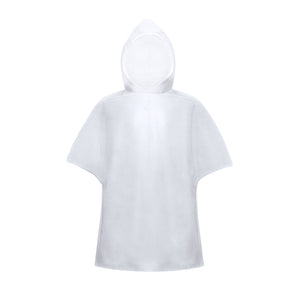 Regenjas Remo wit 1 kleur