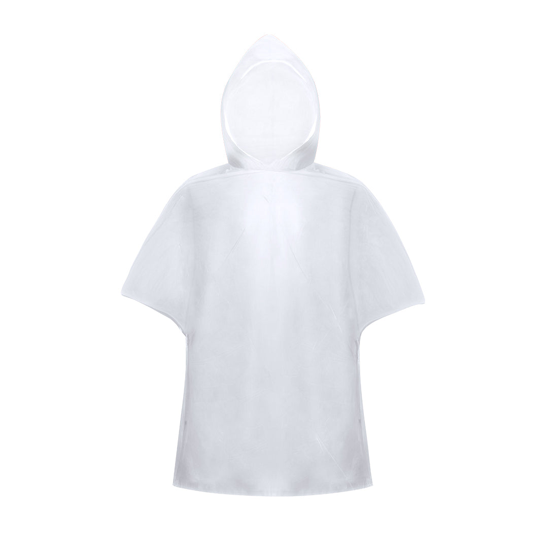 Regenjas Remo wit 1 kleur