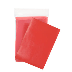 Regenjas Remo rood 1 kleur