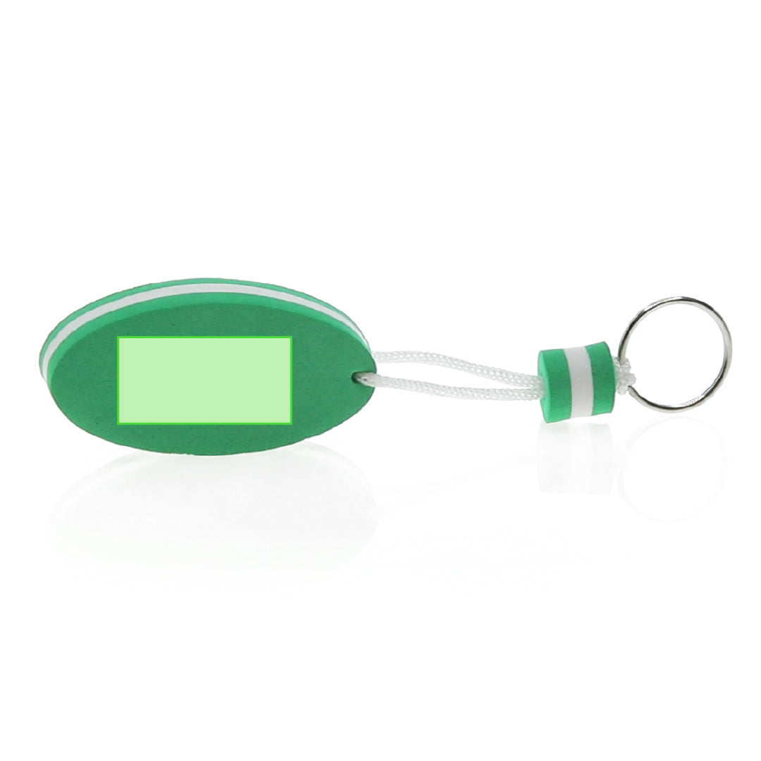 Sleutelhanger Soke groen/wit 1 kleur