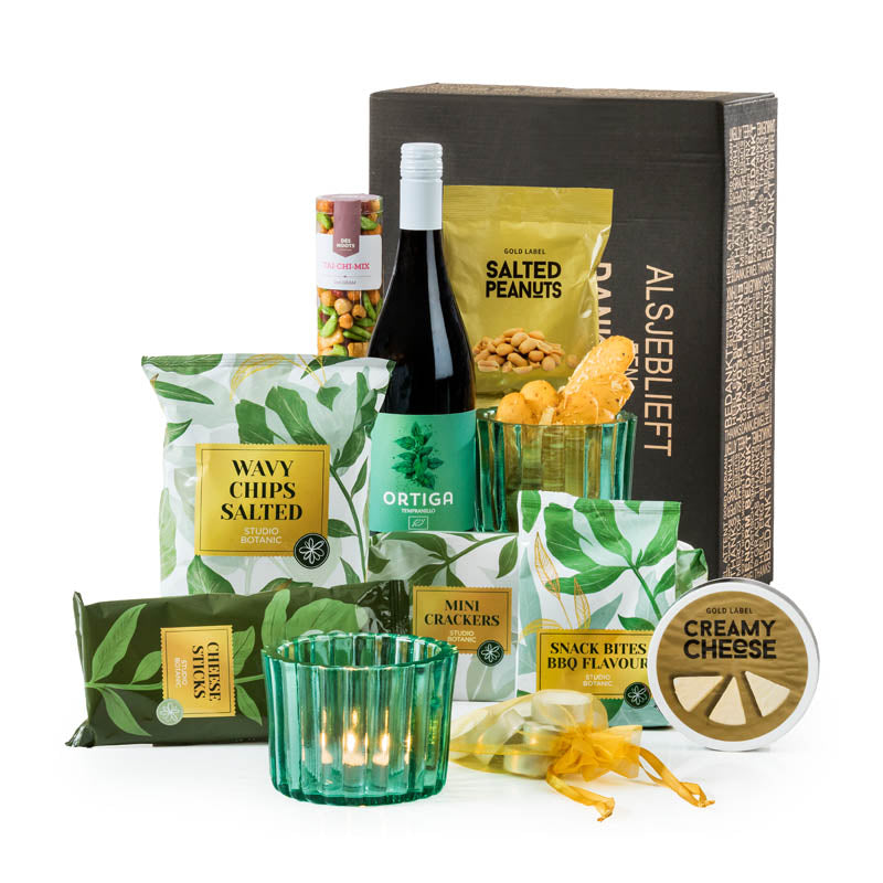 Kerstpakket Groen Blaadje