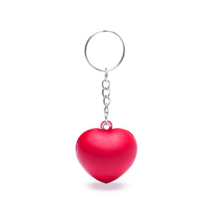 Antistress sleutelhanger Silene rood onbedrukt