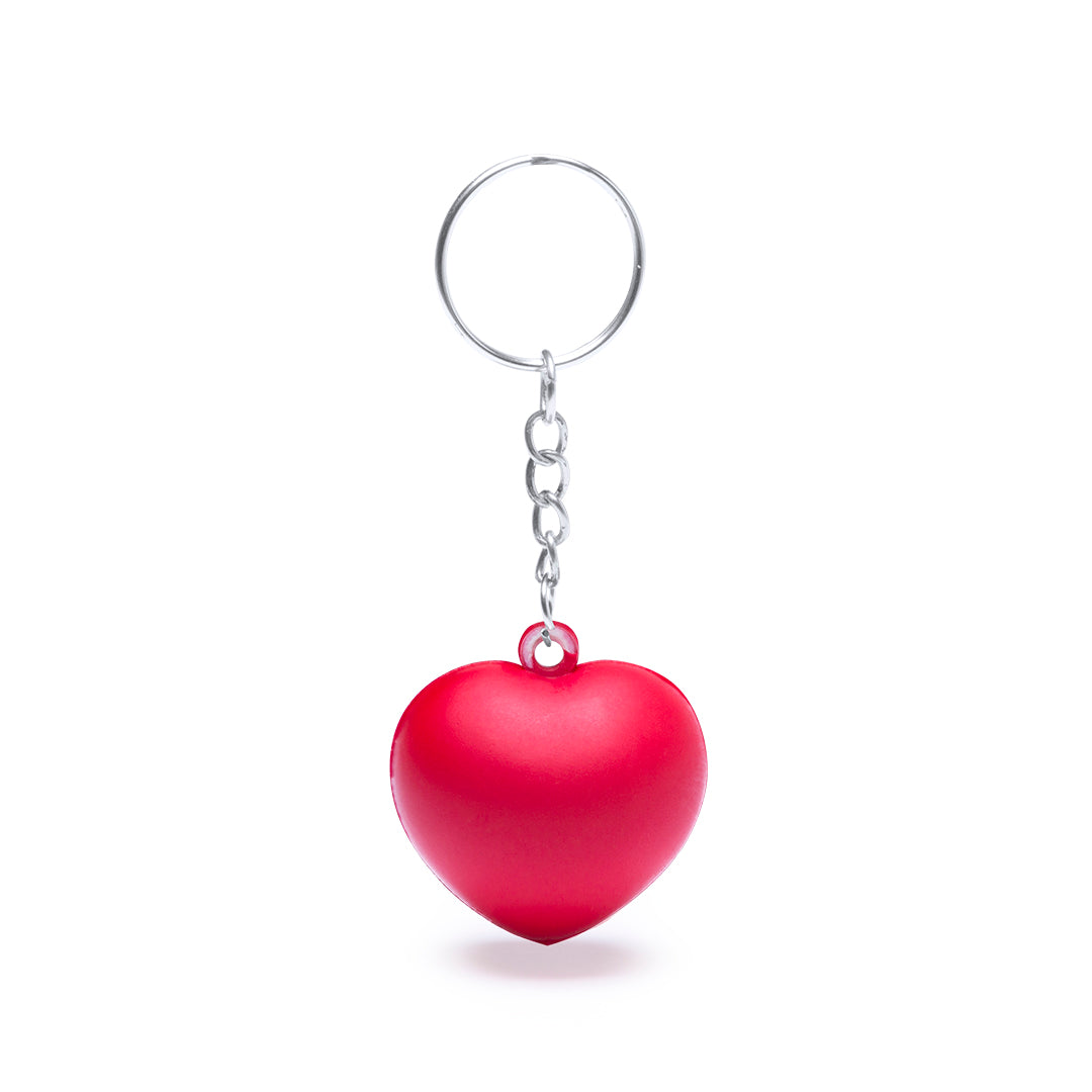 Antistress sleutelhanger Silene rood onbedrukt