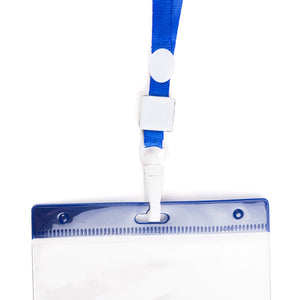 ID-badgekoord Maes rood 1 kleur