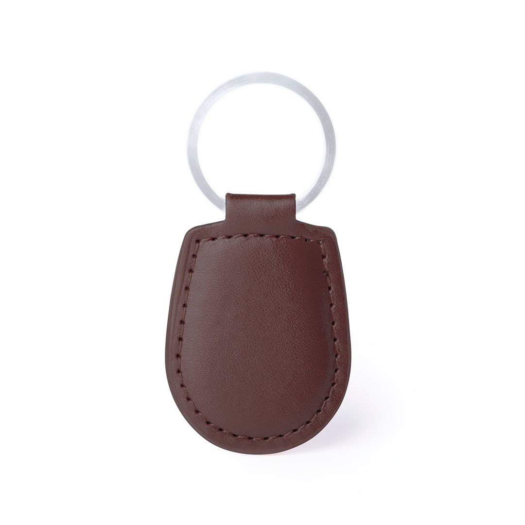 Sleutelhanger Pelcu blauw Graveren