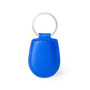 Sleutelhanger Pelcu blauw onbedrukt