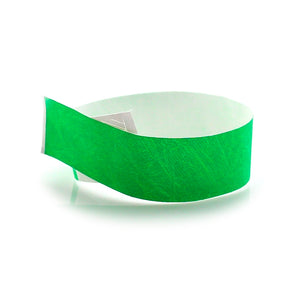 Armband Evenementen gele fluor onbedrukt