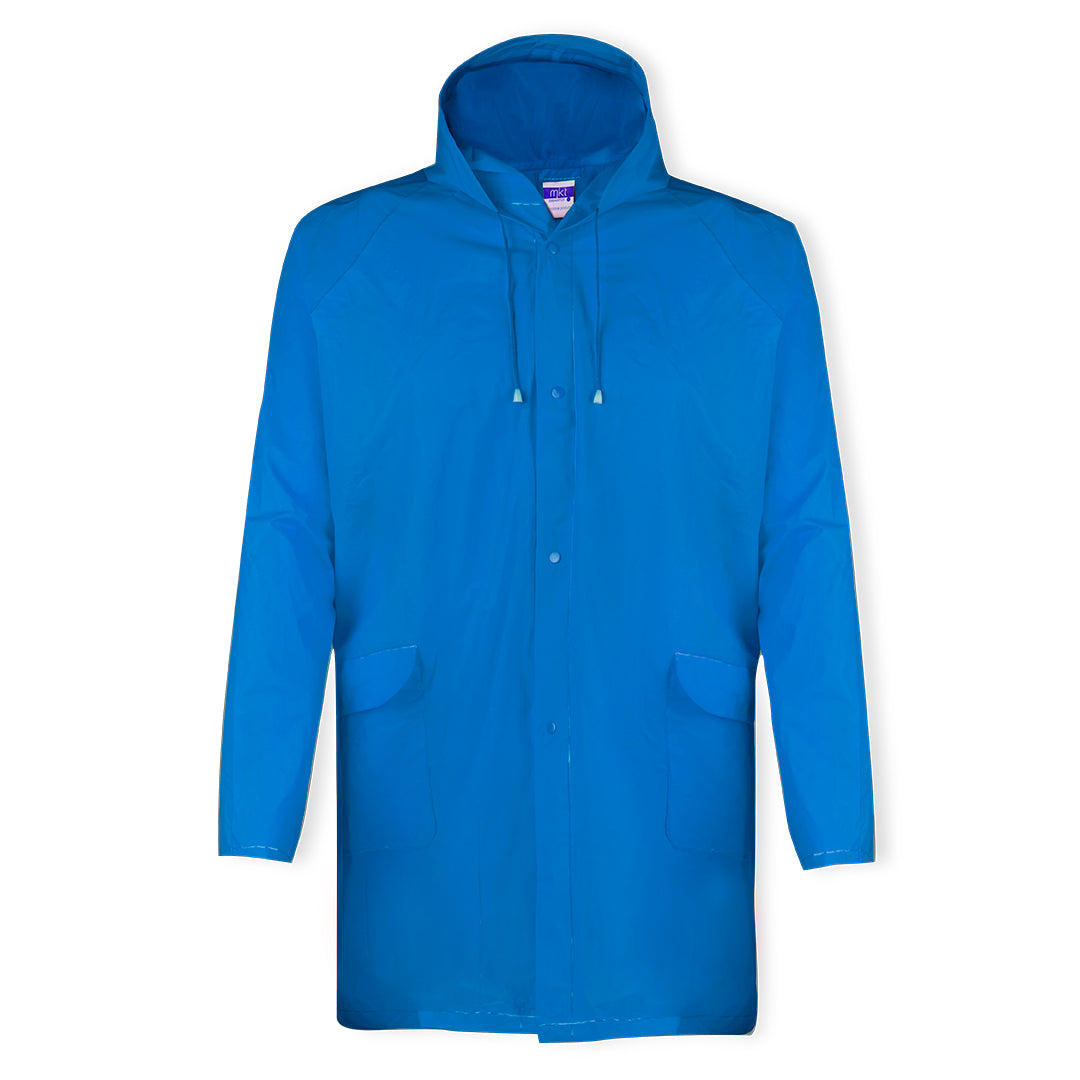 Regenjas Hydrus blauw onbedrukt