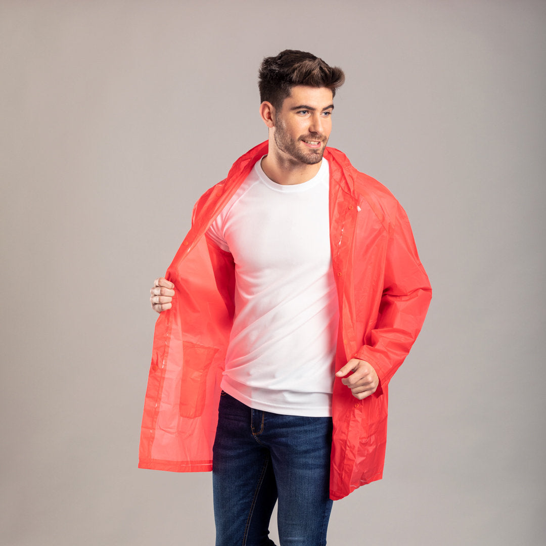 Regenjas Hydrus zwart 1 kleur