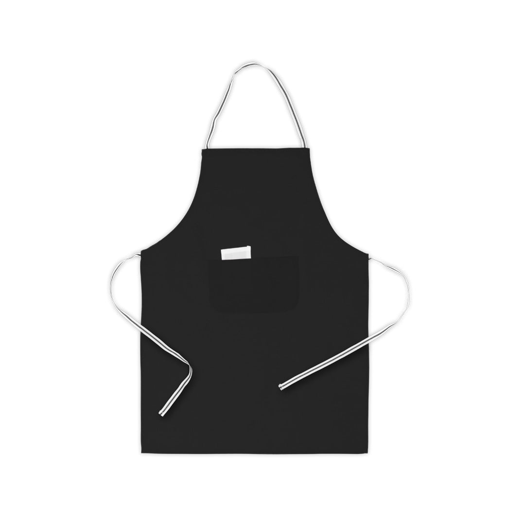 Schort Bacatus wit 1 kleur