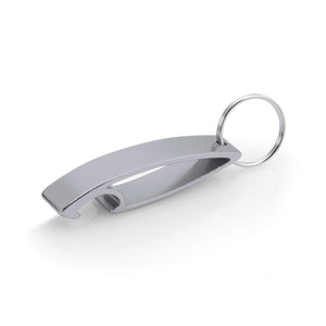 Opener sleutelhanger Samo blauw Graveren