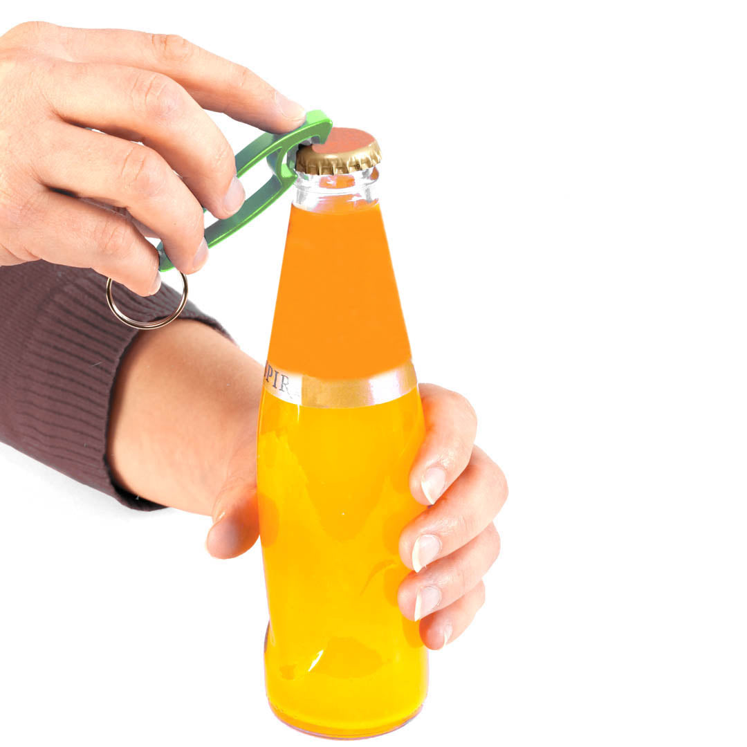 Opener sleutelhanger Samo zilver 1 kleur