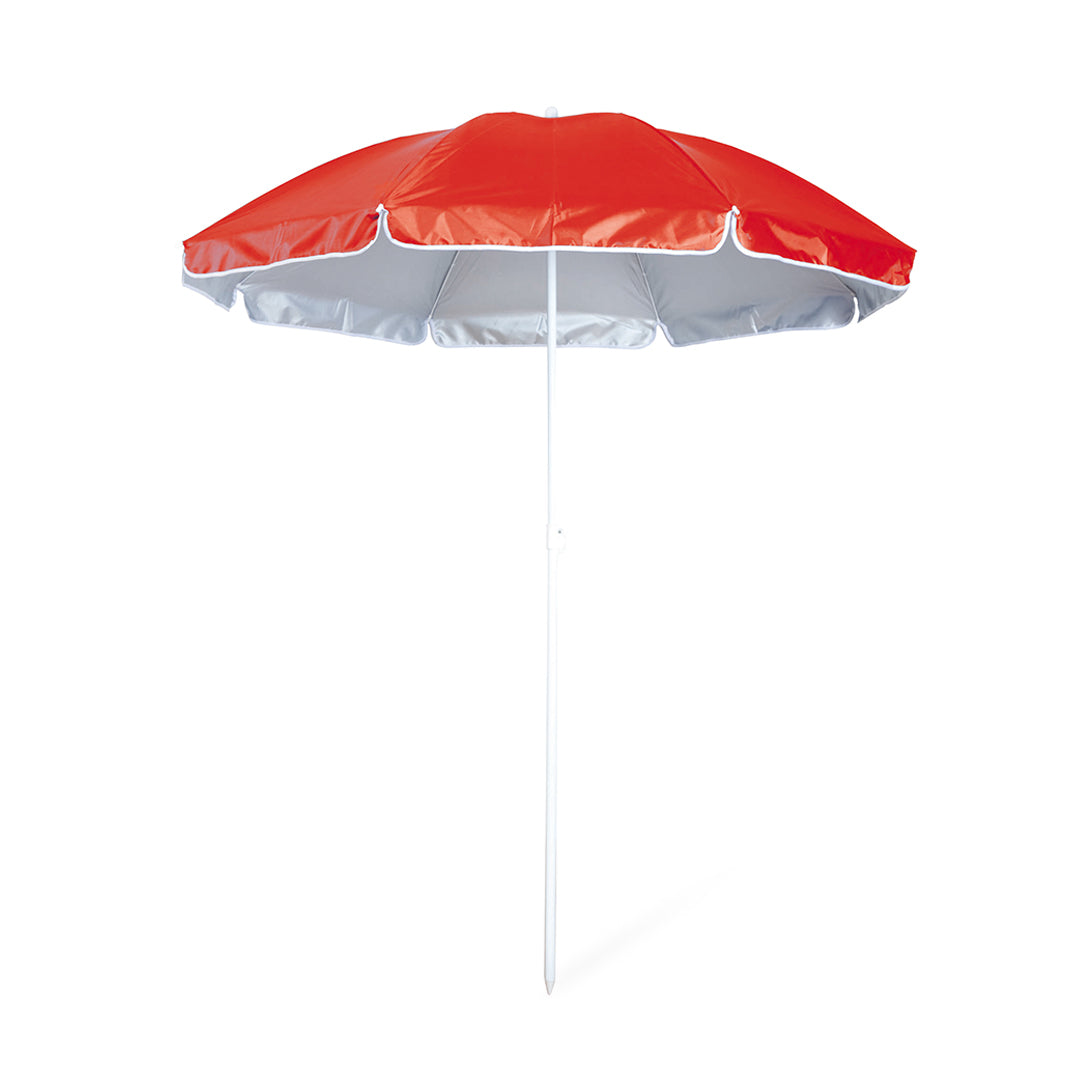 Strandparasol Taner rood 1 kleur