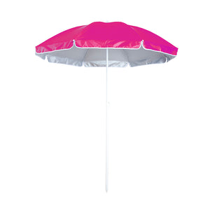 Strandparasol Taner blauw onbedrukt
