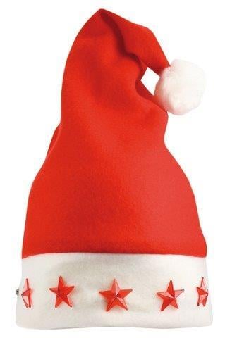 Kerstmuts met licht bedrukken