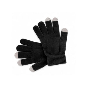 Touchscreenhandschoenen Actium grijs onbedrukt