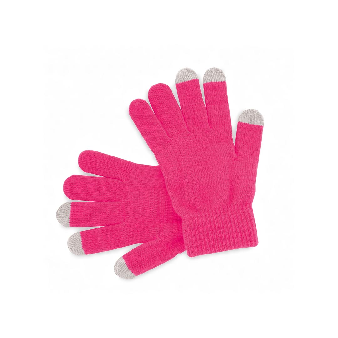 Touchscreenhandschoenen Actium blauw 1 kleur