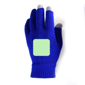 Touchscreenhandschoenen Actium zwart onbedrukt