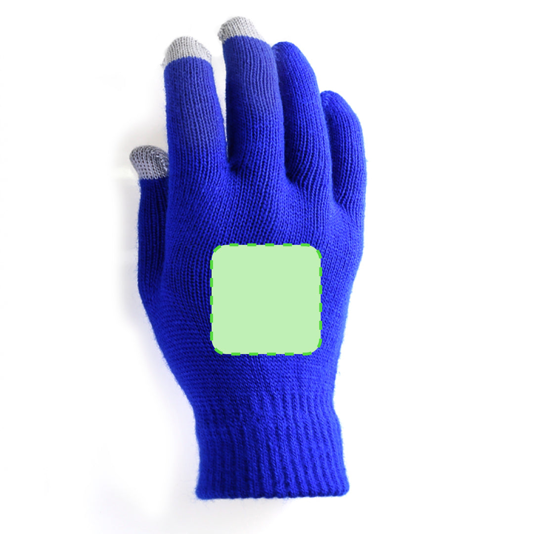 Touchscreenhandschoenen Actium zwart 1 kleur