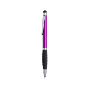 Stylus Touch Balpen Sagur geel 2 kleuren