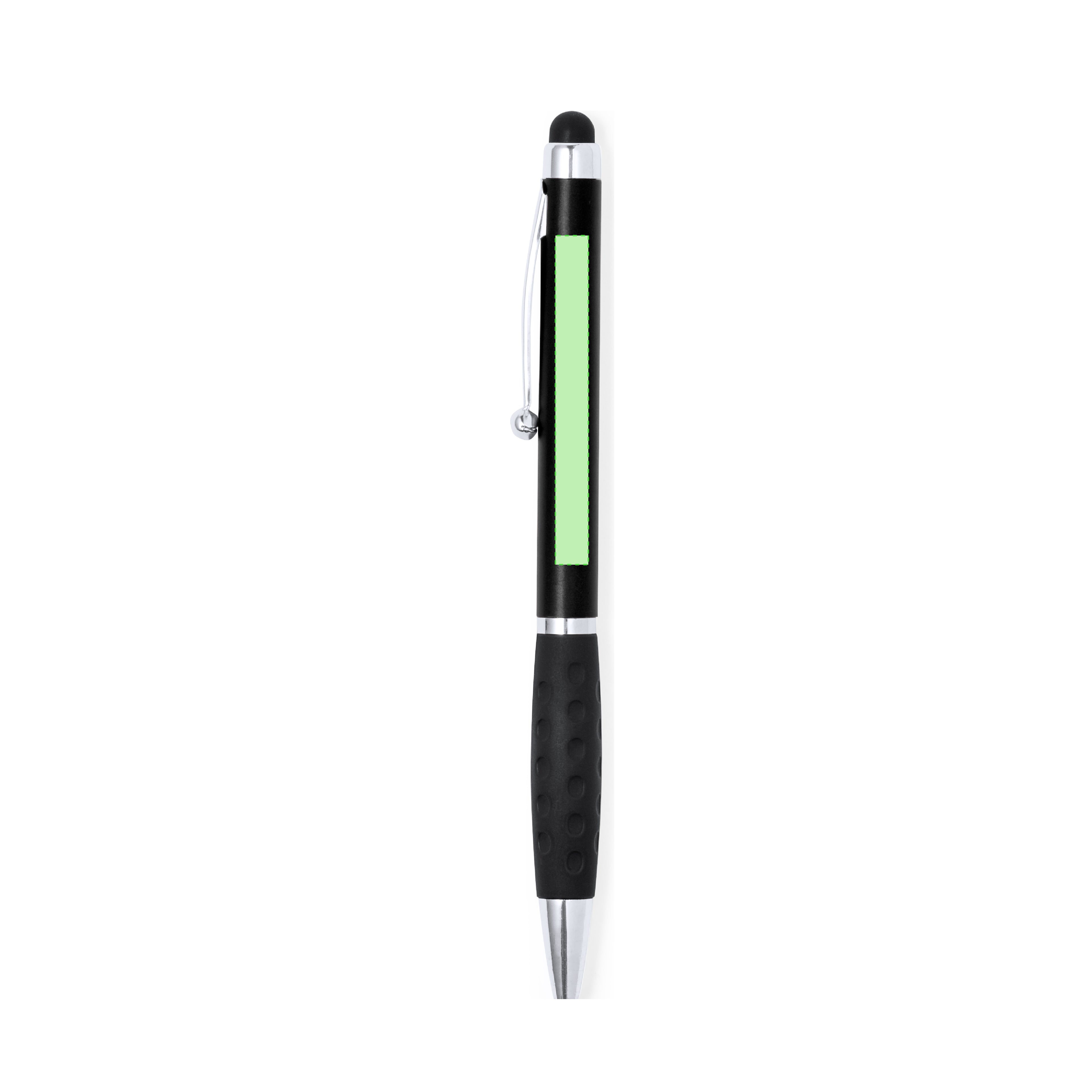 Stylus Touch Balpen Sagur zilver onbedrukt