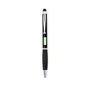 Stylus Touch Balpen Sagur zwart onbedrukt