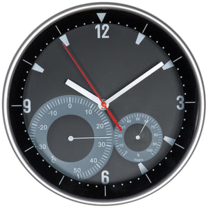 Wandklok met thermo-en hygrometer bedrukken