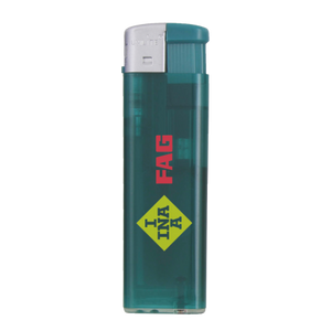 Platte Elektronische aansteker TL, navulbaar 72u lichtgroen 1 kleur 9423
