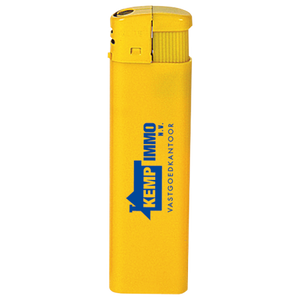 Platte elektronische aansteker HC donkerblauw 4 kleuren 9413