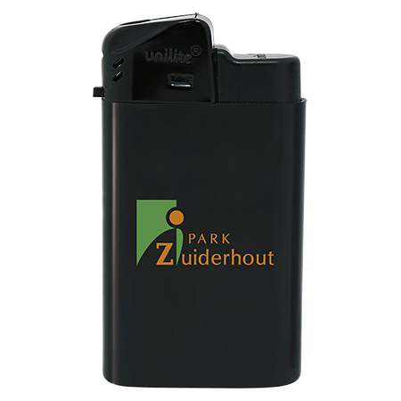 Brede elektr. aansteker HC wit 2 kleuren 1863